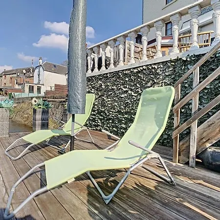 Vue Sur Meuse Avec Jacuzzi Et Sauna Exterieur.
