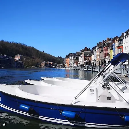 Vue Sur Meuse Avec Jacuzzi Et Sauna Exterieur.
